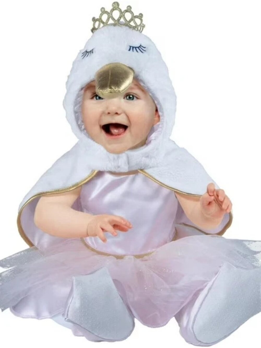 Baby Swan Halloween Costume (12-18m)
